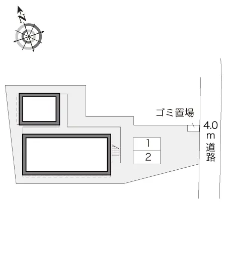 ★手数料０円★八潮市八條　月極駐車場（LP）